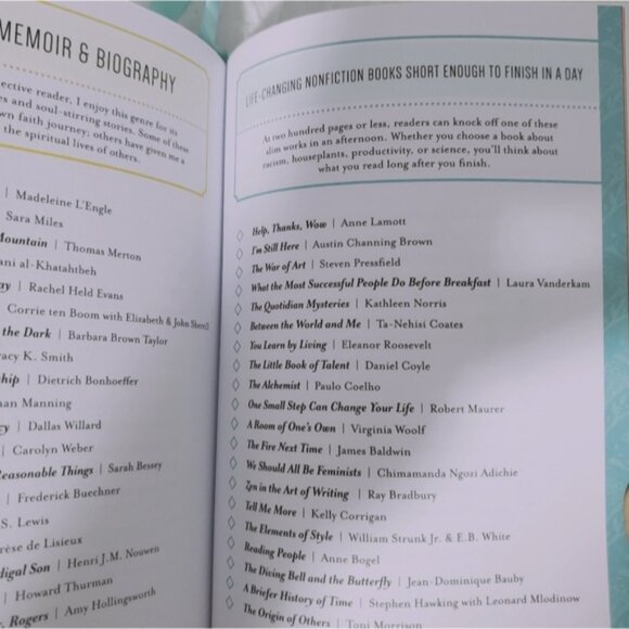 Anne Bogel "My Reading Life" Write in Book Check Journal- Hardcover - Picture 3 of 16